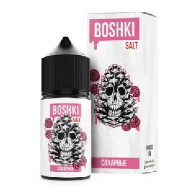 Жидкость BOSHKI Salt Сахарные (Малина варенье хвоя) (30 мл, 20 мг/мл) в Петрозаводске
