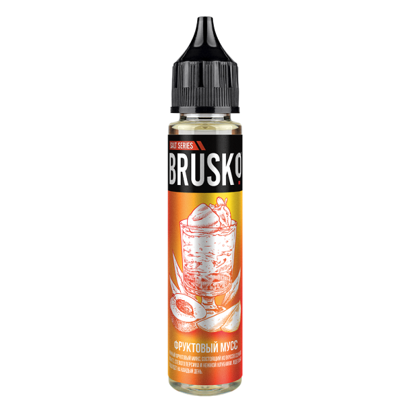 Жидкость Brusko Salt  Фруктовый Мусс 30 мл в Петрозаводске