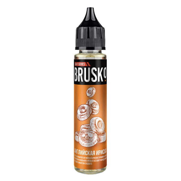 Жидкость Brusko Salt Английская Ириска 30 мл в Петрозаводске