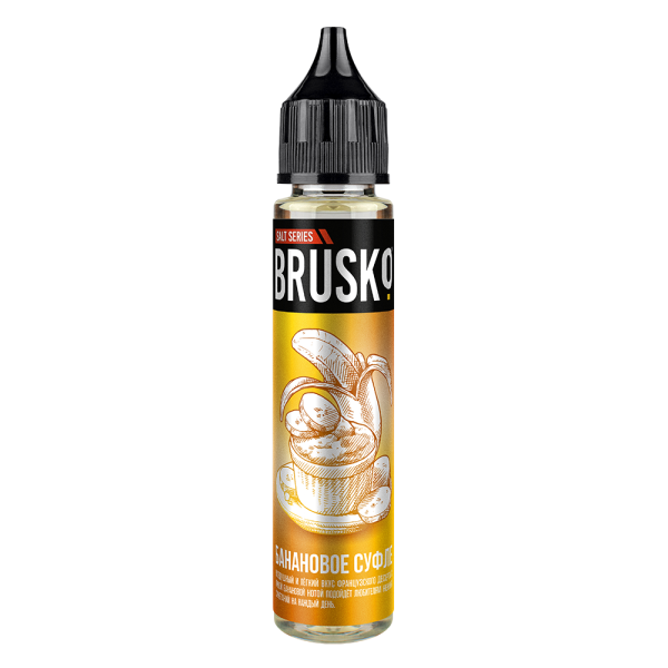Жидкость Brusko Salt Банановое Суфле 30 мл в Петрозаводске