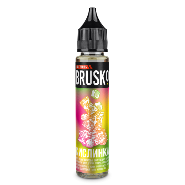 Жидкость Brusko Salt Кислинка 30 мл в Петрозаводске