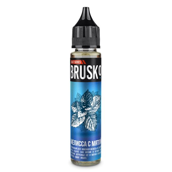 Жидкость Brusko Salt Мелиса С Мятой 30 мл в Петрозаводске