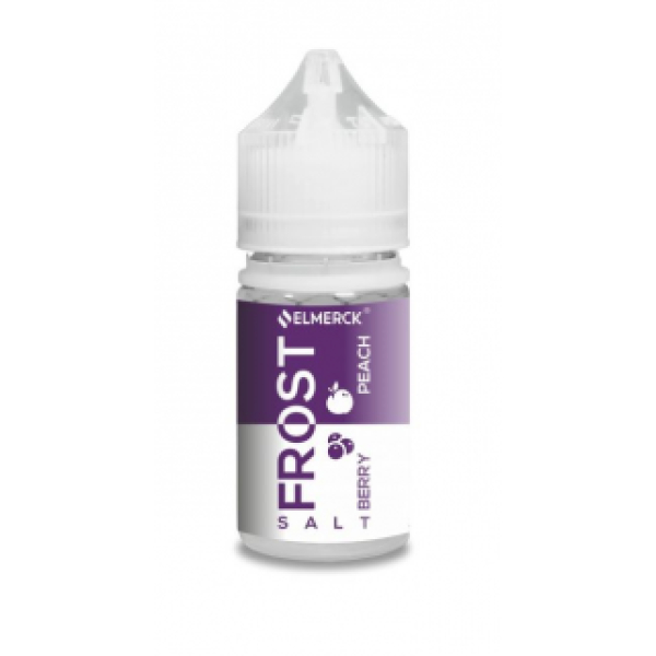 Жидкость Frost Salt Berry Peach (Персик С Черникой) (30 мл, 20 мг/мл) в Петрозаводске