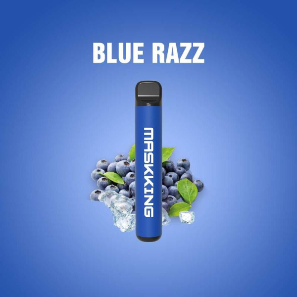 Одноразовая электронная сигарета Maskking High Pro Blue Razz (Черничный Рай) 1000 затяжек в Петрозаводске
