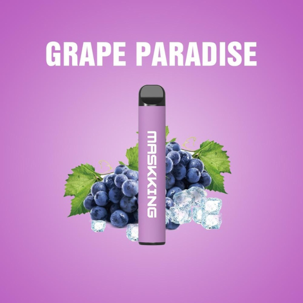 Одноразовая электронная сигарета Maskking High Pro Grape Paradise (Виноградный Рай) 1000 затяжек в Петрозаводске