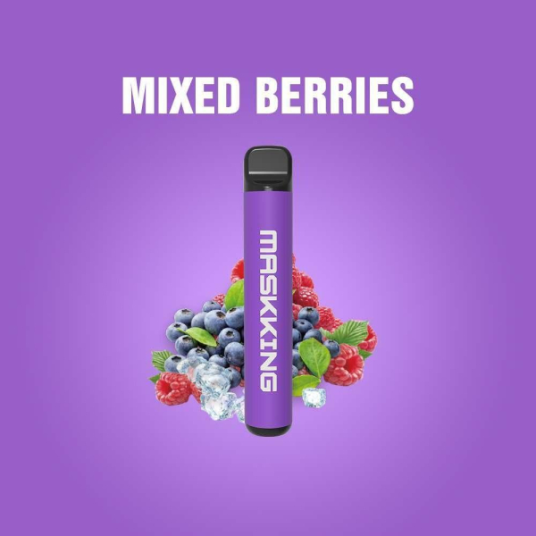 Одноразовая электронная сигарета Maskking High Pro Mixed Berries (Ягодный Рай) 1000 затяжек в Петрозаводске