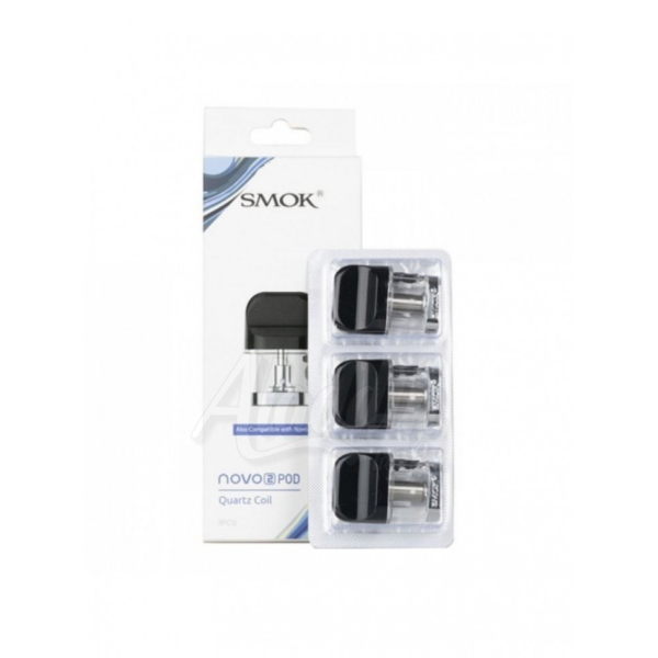 Упаковка картриджей NOVO 2 Quartz 1.4 ohm 2ml Coil Pod  by SMOK (в упаковке 3 шт) в Петрозаводске