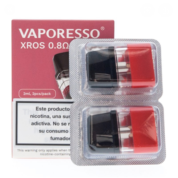 Упаковка картриджей Vaporesso XROS Series 0.8 ohm Pod 2 ml (в упаковке 2 шт) в Петрозаводске