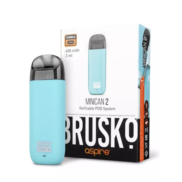 Brusko MINICAN 2 (400 мАч, Бирюзовый) в Петрозаводске
