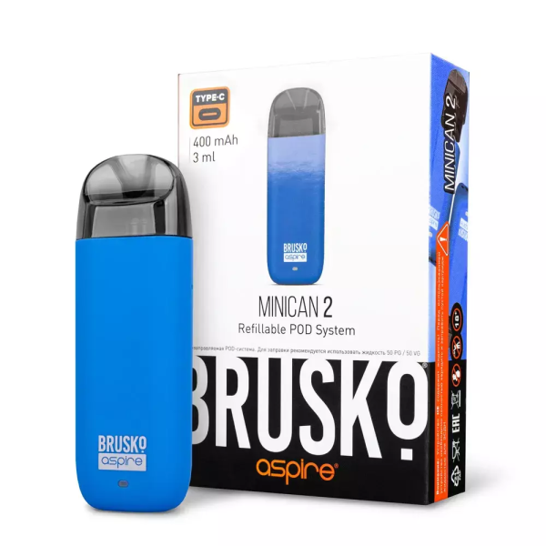 Brusko MINICAN 2 (400 мАч, Синий) в Петрозаводске