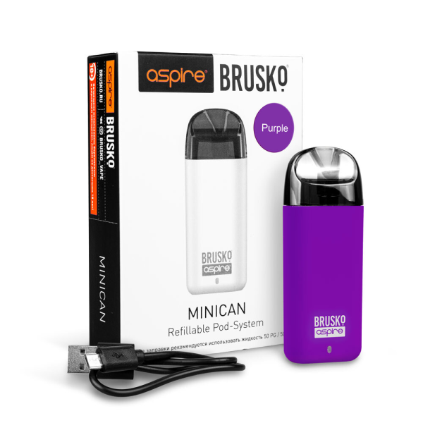 Brusko MINICAN 2 (400 мАч, Фиолетовый) в Петрозаводске