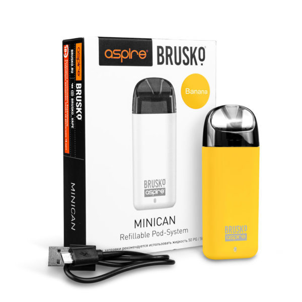 Brusko MINICAN plus (850 мАч, Желтый) в Петрозаводске