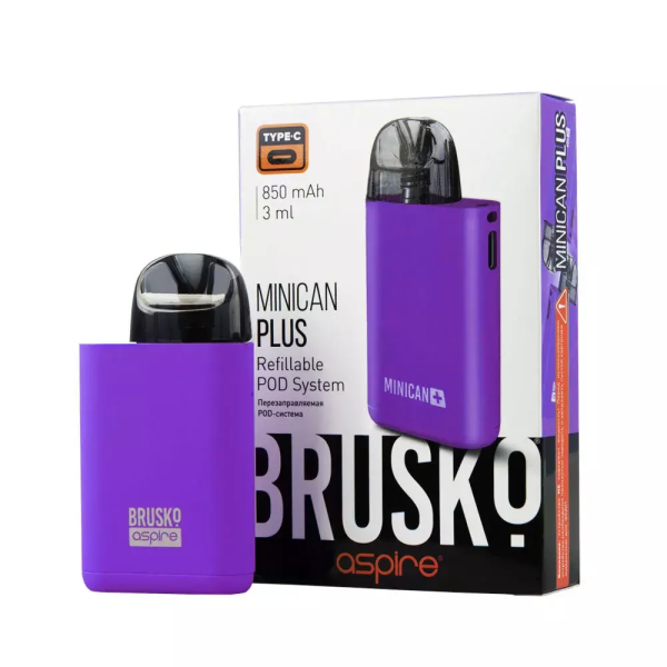 Brusko MINICAN plus (850 мАч, Фиолетовый) в Петрозаводске