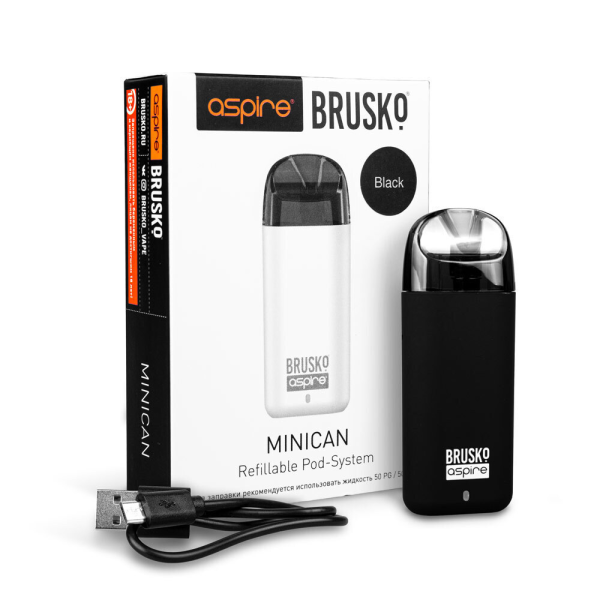 Brusko MINICAN (350 мАч, Черный) в Петрозаводске