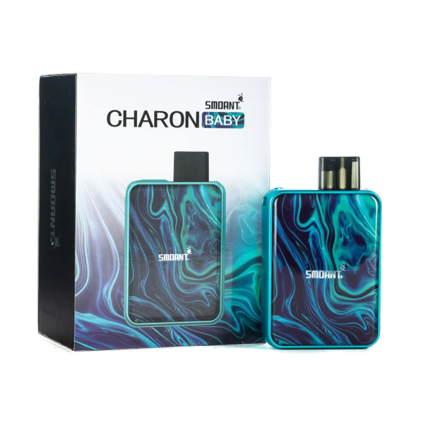Smoant Charon Baby Pod Kit (750 мАч, синий) в Петрозаводске