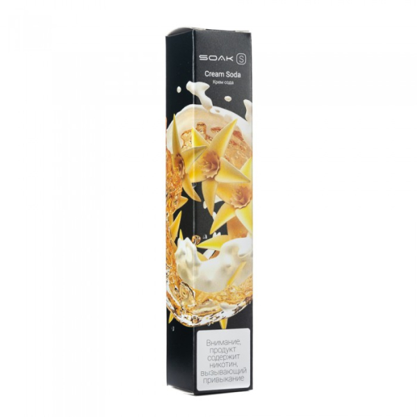 SOAK S Cream Soda (Крем сода), 2500 тяг в Петрозаводске