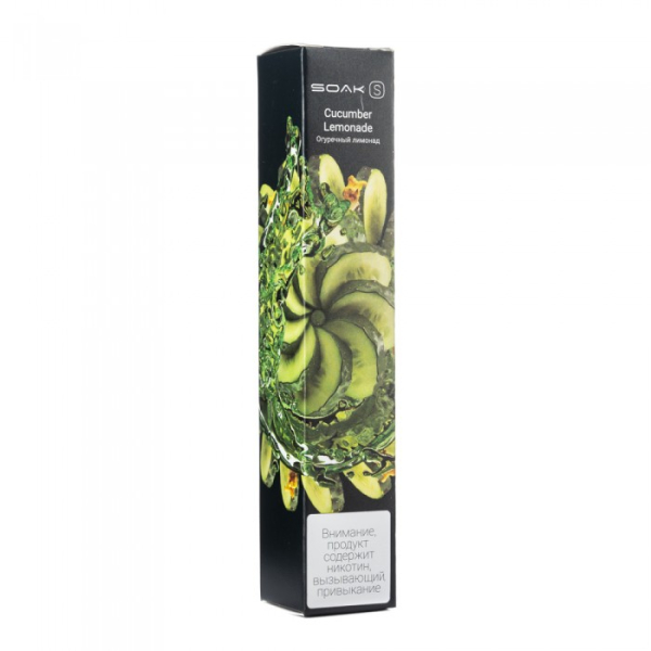 SOAK S Cucumber Lemonade (Огуречный лимонад), 2500 тяг в Петрозаводске