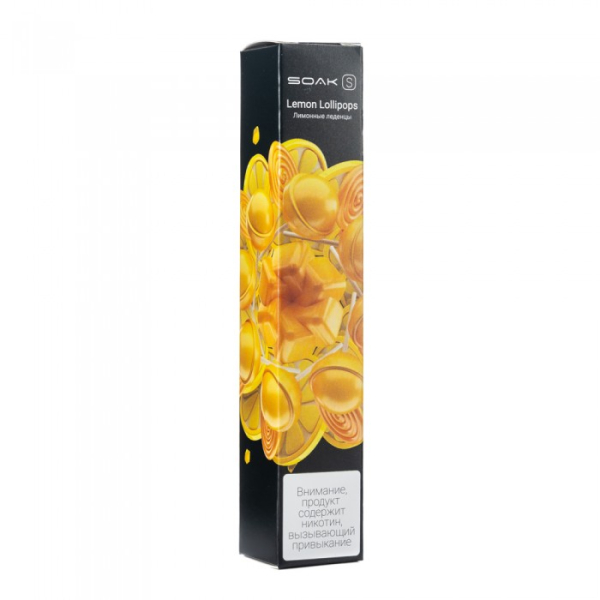 SOAK S Lemon Lollipops (Лимонные леденцы), 2500 тяг в Петрозаводске