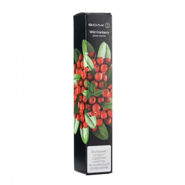 SOAK S Wild Cranberry (Дикая клюква), 2500 тяг в Петрозаводске