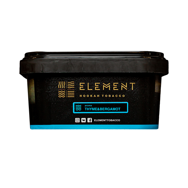 Табак Element Water Thyme Bergamot 200 грамм в Петрозаводске
