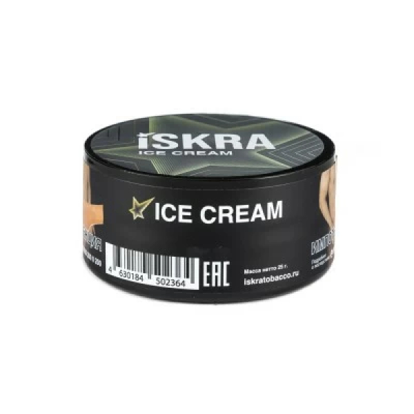 Табак Iskra Ice Cream (Сливочное мороженое) 25 гр в Петрозаводске