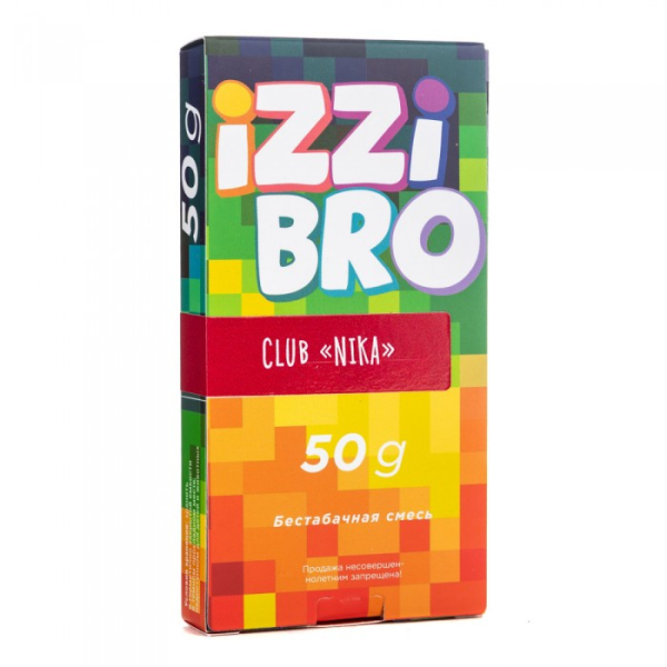Смесь IZZIBRO CLUB Nika (Клубника) 50 гр в Петрозаводске