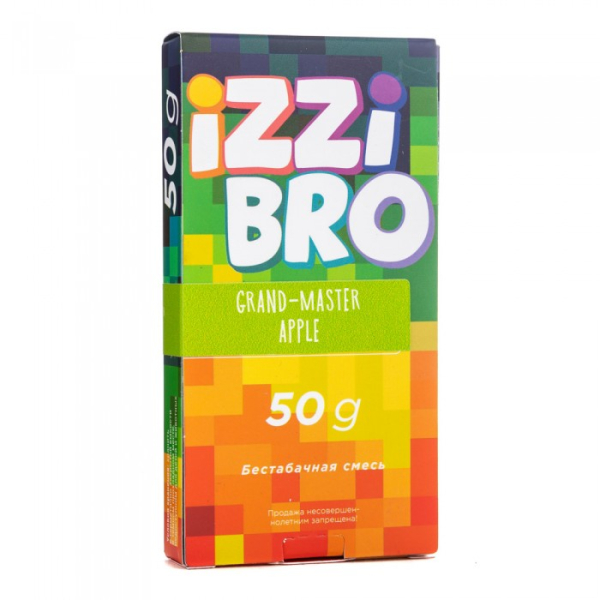 Смесь IZZIBRO GRAND master Apple (Ледяное Зеленое Яблоко) 50 гр в Петрозаводске