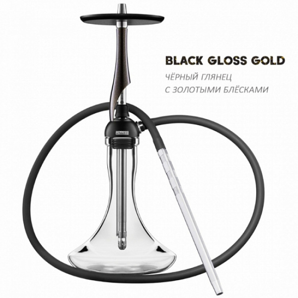 Кальян Koress K1T Black Gloss Gold в Петрозаводске