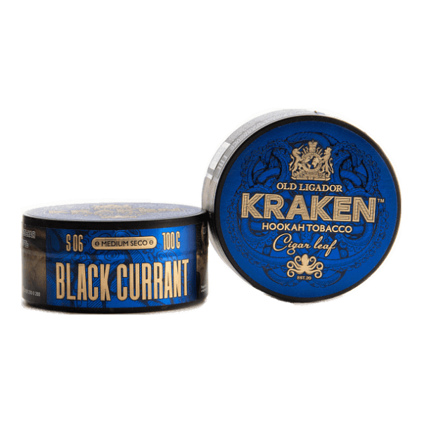 Табак Kraken Medium Seco Black Currant (Черная Смородина) 100 гр в Петрозаводске