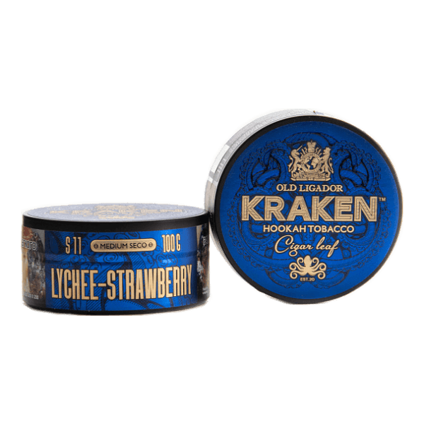 Табак Kraken Medium Seco Lychee strawberry (Личи и клубника) 100 гр в Петрозаводске