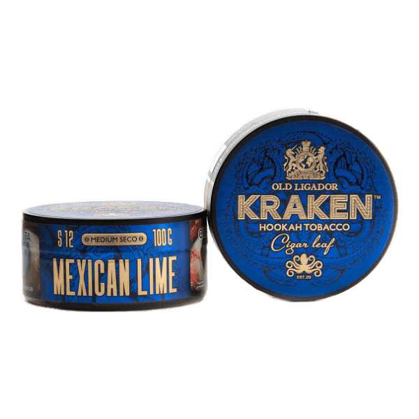 Табак Kraken Medium Seco Mexican lime (Мексиканский лайм) 100 гр в Петрозаводске