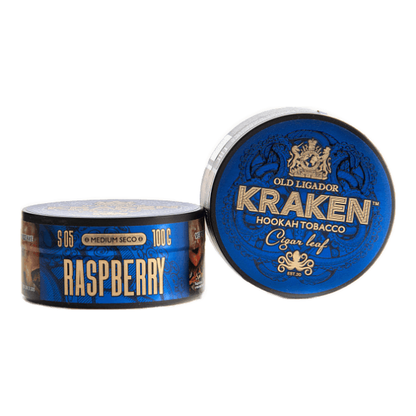 Табак Kraken Medium Seco Raspberry (Малина) 100 гр в Петрозаводске
