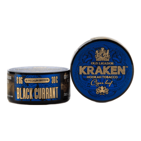 Табак Kraken Medium Seco Black Currant (Черная смородина) 30 гр в Петрозаводске
