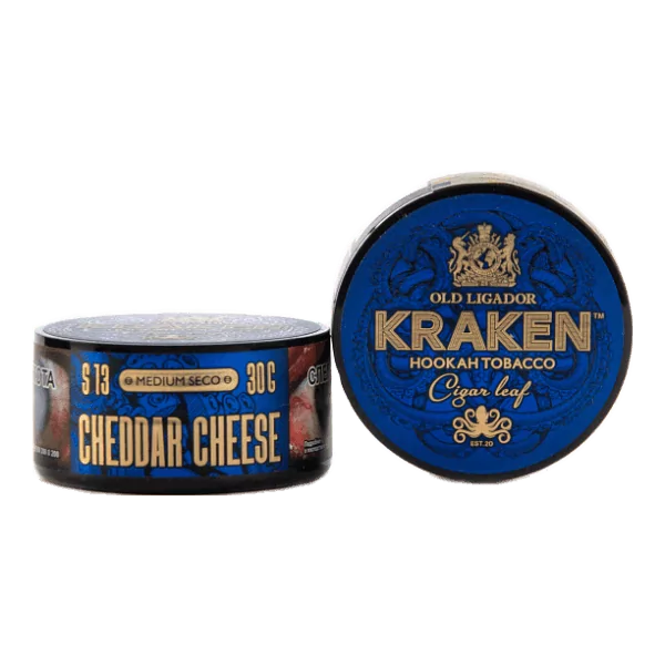 Табак Kraken Medium Seco Cheddar Cheese (Сыр Чеддер) 30 гр в Петрозаводске