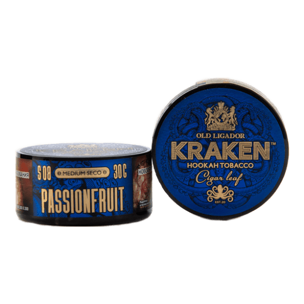 Табак Kraken Medium Seco Passion Fruit (Маракуйя) 30 гр в Петрозаводске