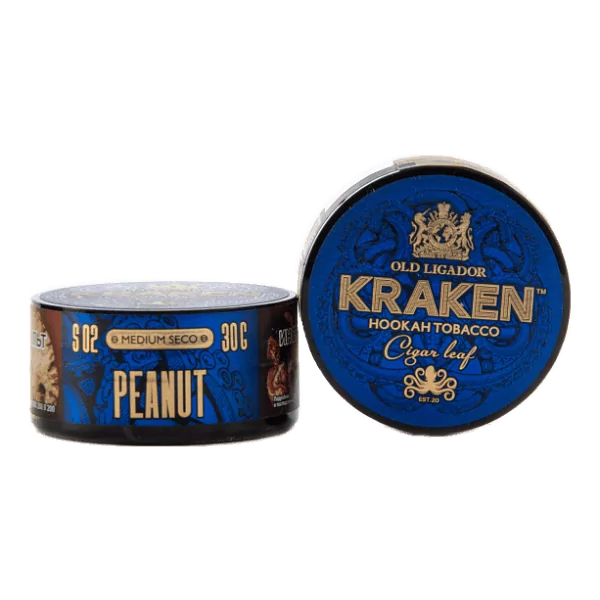 Табак Kraken Medium Seco Peanut (Арахис) 30 гр в Петрозаводске
