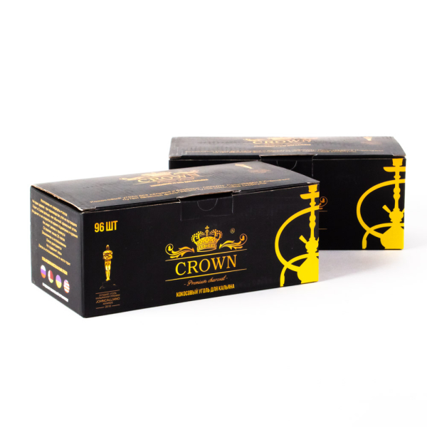 Уголь Crown Кокосовый 96 Шт (22 Мм) в Петрозаводске