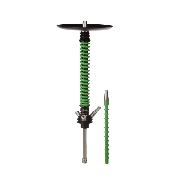 Кальян Mamay Customs Coilovers v12 Зеленый/Черный в Петрозаводске
