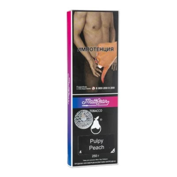 Табак MattPear Pulpy Peach (Персик) 250 гр в Петрозаводске