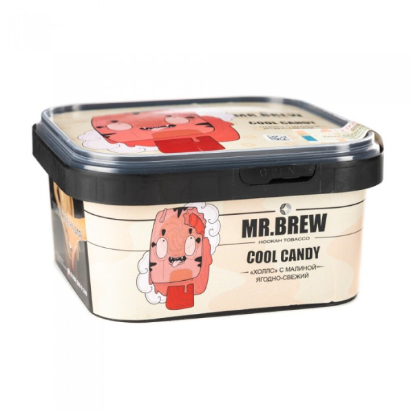 Табак Mr Brew Cool Candy (Малиновый холлс) 200 гр в Петрозаводске