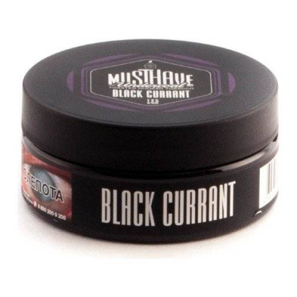 Табак Must Have Black Currant 125 грамм в Петрозаводске