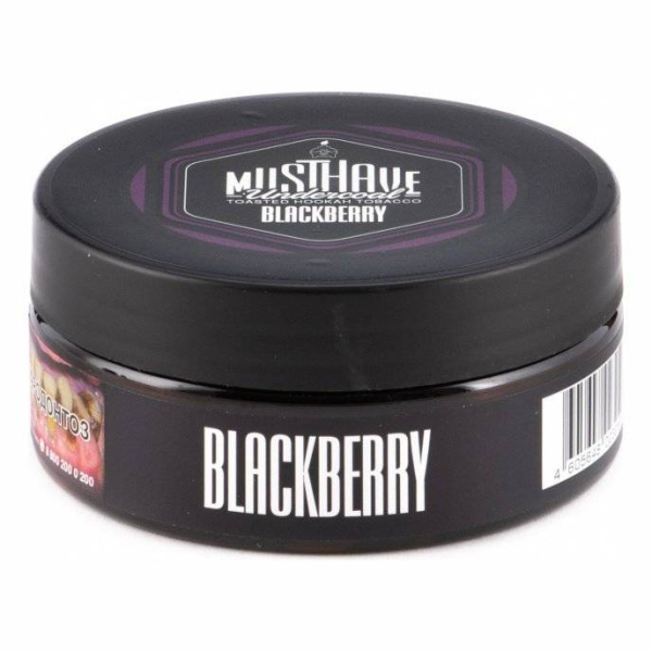 Табак Must Have Blackberry 125 грамм в Петрозаводске