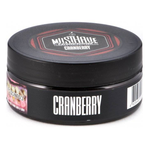 Табак Must Have Cranberry 125 грамм в Петрозаводске