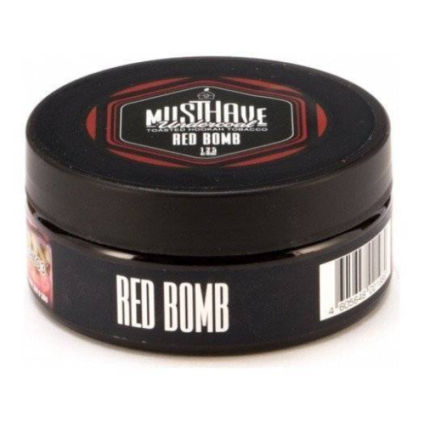 Табак Must Have Red Bomb 125 грамм в Петрозаводске