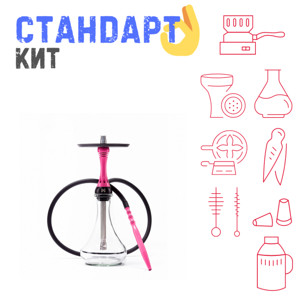 Набор с кальяном  Alpha Hookah X Rose СТАНДАРТ в Петрозаводске