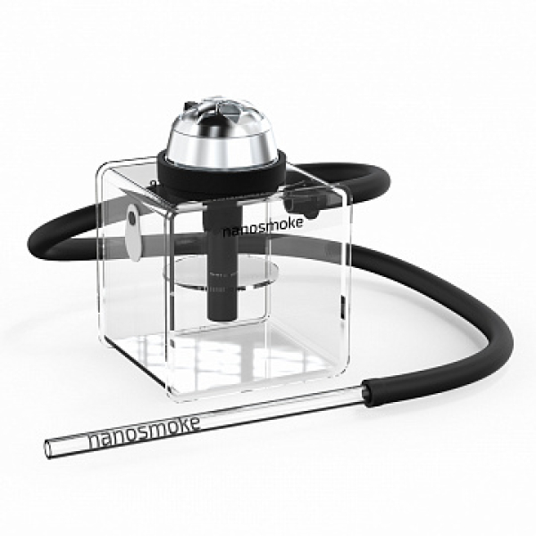 Кальян Nanosmoke box (прозрачный, 23 см) в Петрозаводске