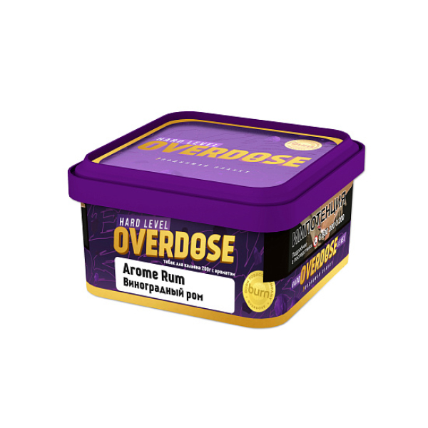 Табак OVERDOSE Aroma Rum 200 гр в Петрозаводске