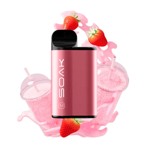 SOAK M Strawberry Cream dream (Клубничный милкшейк), 4000 тяг в Петрозаводске