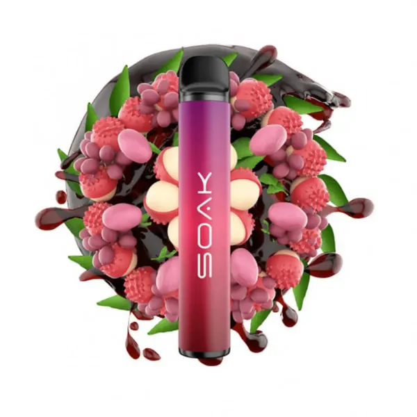 SOAK X Lychee Lemonade (Лимонад с личи), 1500 тяг в Петрозаводске
