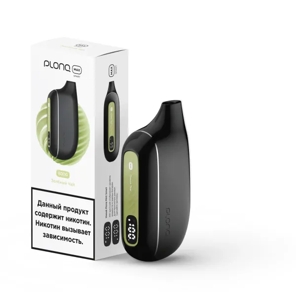 Plonq Max Smart Зеленый Чай (8000 Затяжек) 20 Мг в Петрозаводске